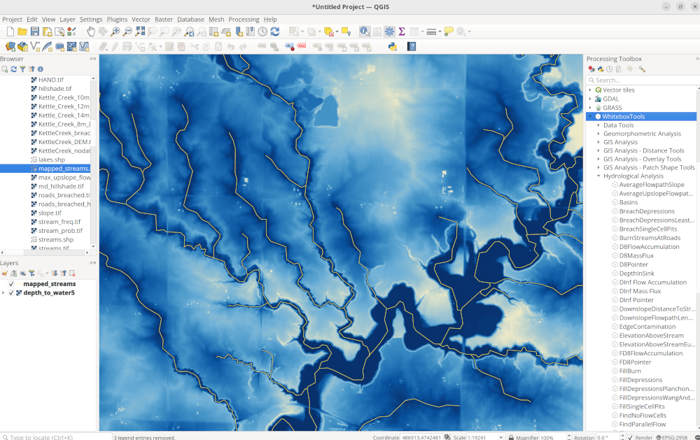 QGIS with WBT
